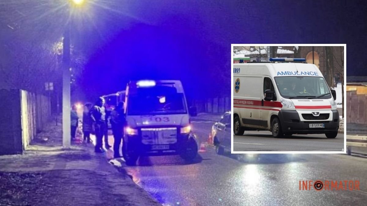 У Дніпрі на Криворізькій на пішохідному переході ВАЗ збив 19-річну дівчину: потерпілу шпиталізували