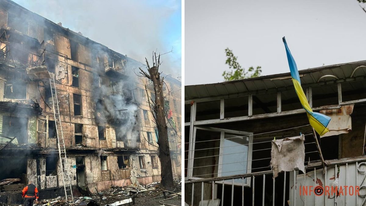 Ракетний удар по Кривому Рогу: в місті розпочали частковий демонтаж пошкодженого будинку