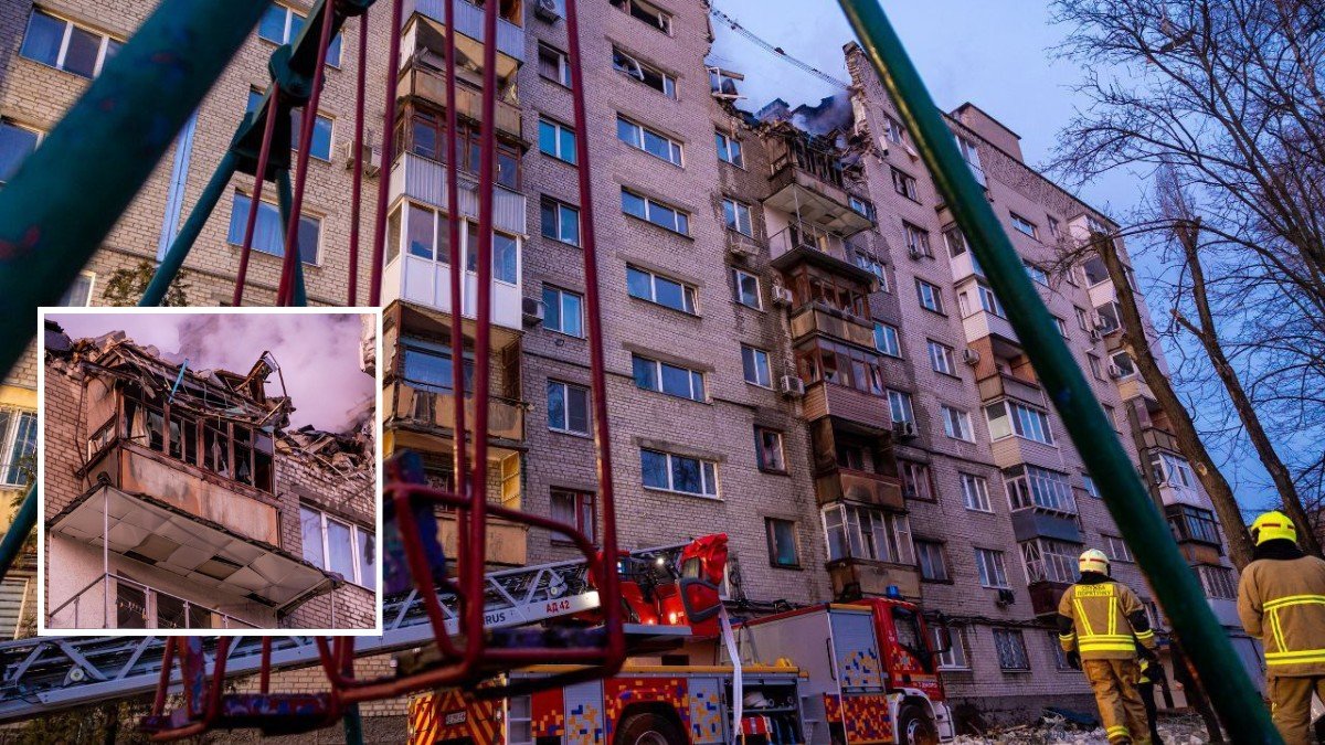 Последствия вражеской атаки: кроме многоэтажки, враг попал в предприятие в Днепре