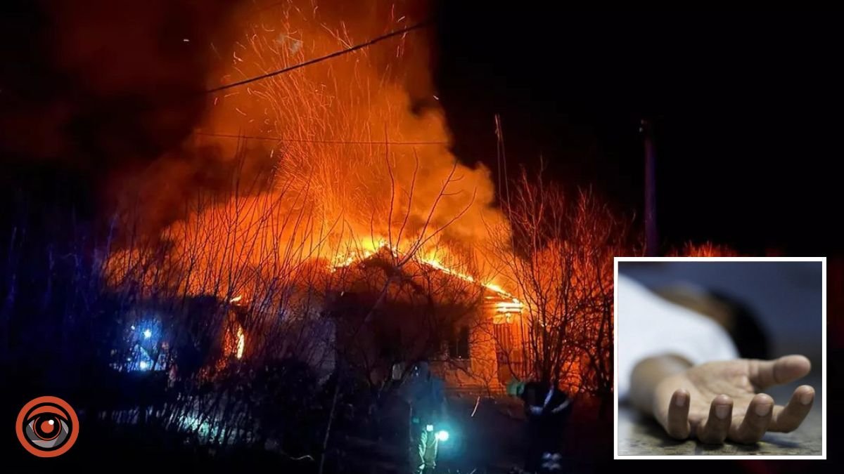 В Днепропетровской области во время пожара погиб мужчина