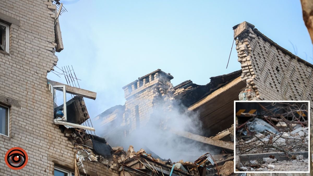 “Шахед” попал в многоэтажку в Днепре: семья нуждается в помощи