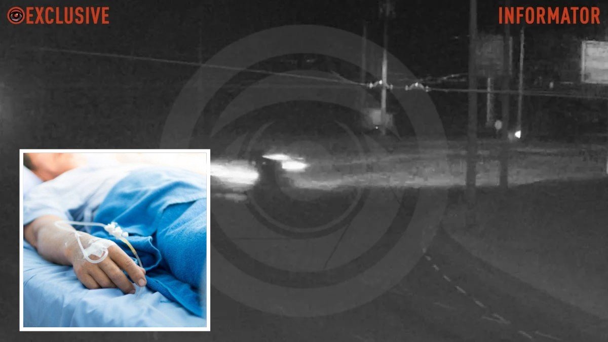 В Днепре на кольце на Набережной Победы в комендантский час перевернулся BMW: водитель скончался в больнице