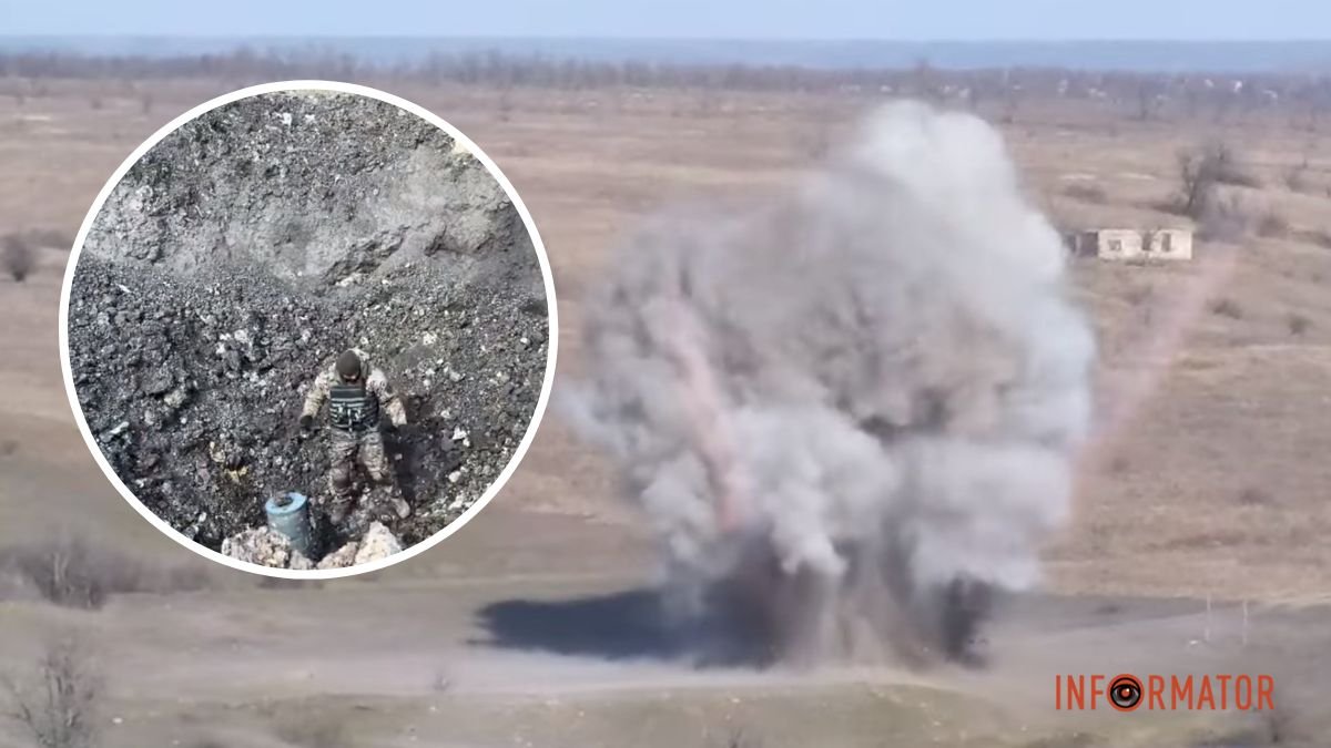 У Дніпропетровській області підірвали залишки “Шахедів” і російських ракет: відео моменту