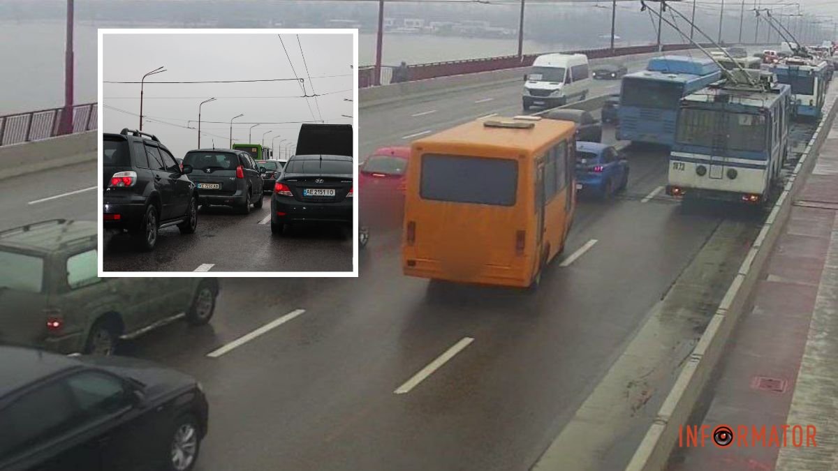У Дніпрі зупинився рух тролейбусів по Новому мосту в обох напрямках: причина