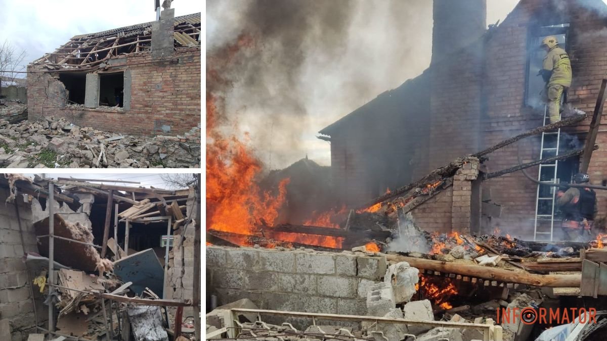 Пострадали пожилые люди: россияне ударили по частным домам и инфраструктуре Днепропетровской области