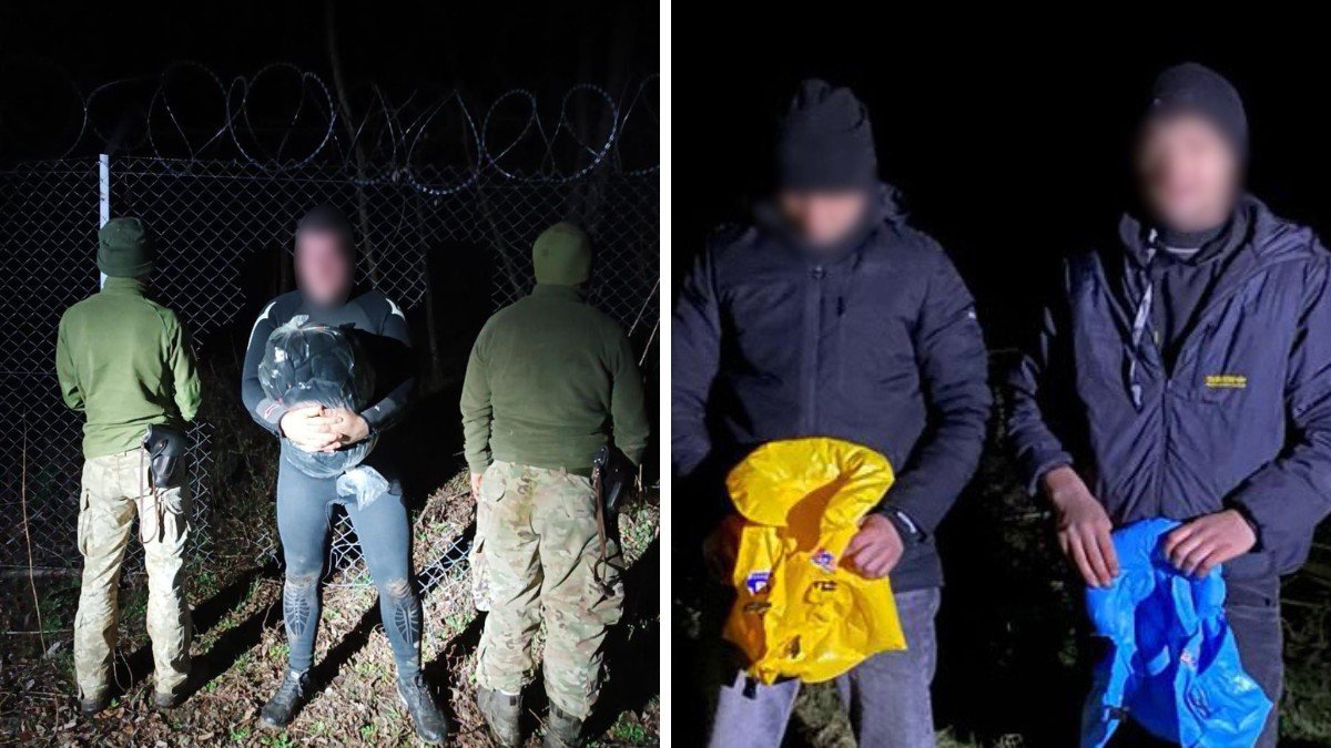 Хотели переплыть Тису в детских спасательных жилетах: пограничники поймали мужчин из Днепропетровской области, которые собирались сбежать из Украины