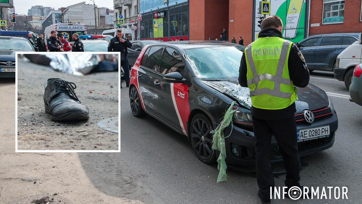 У Дніпрі біля ТЦ «Новий Центр» Volkswagen на смерть збив чоловіка, який перебігав дорогу