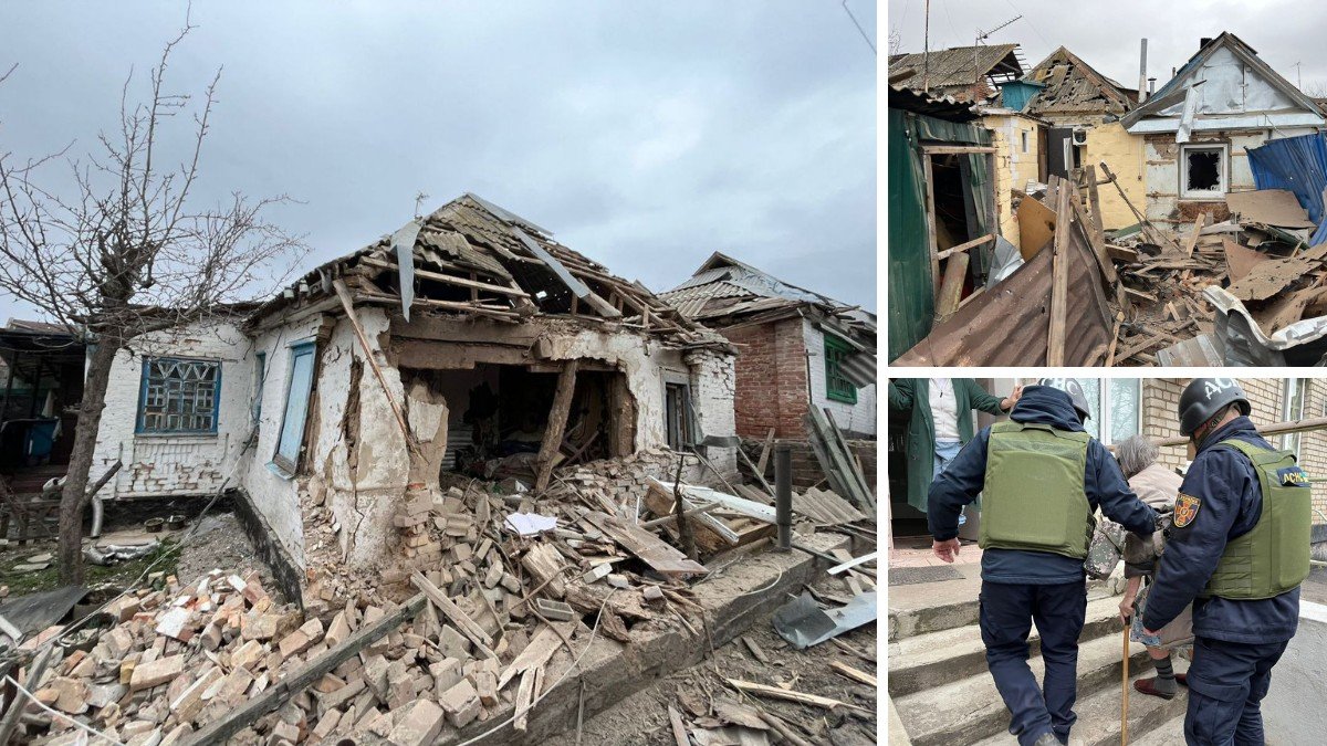 Враг дважды обстрелял Никополь: повреждены 9 домов, пострадала 91-летняя женщина