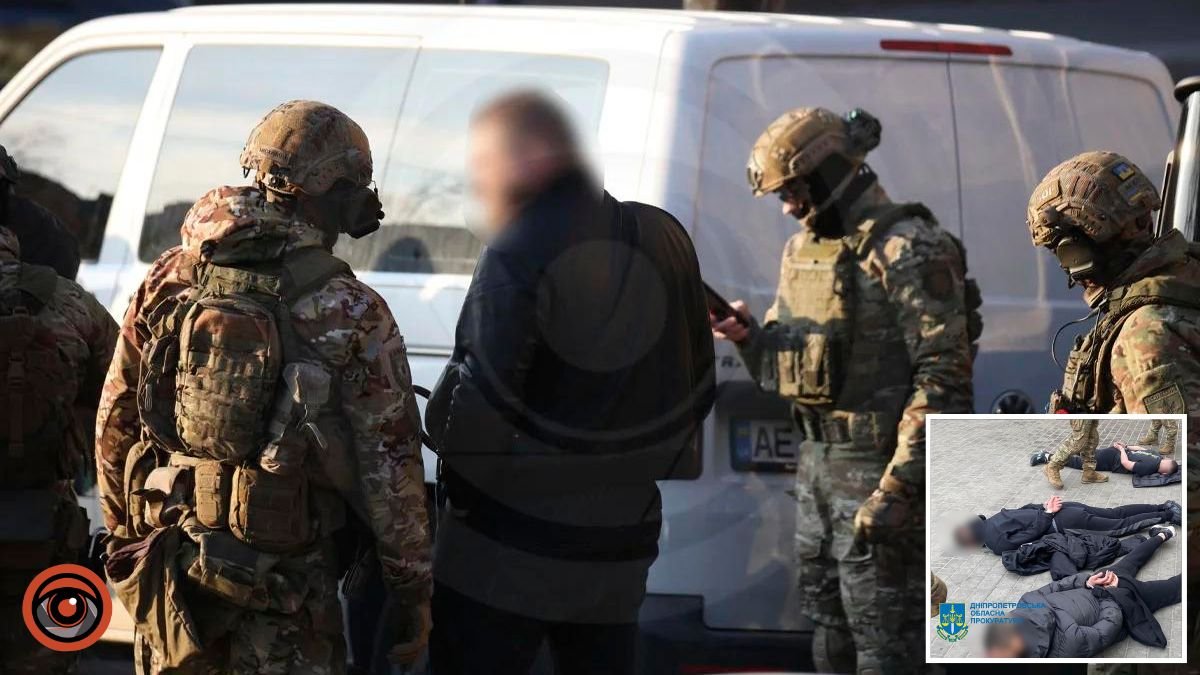 Задержание 6 мужчин на проспекте Яворницкого в Днепре: детали от полиции