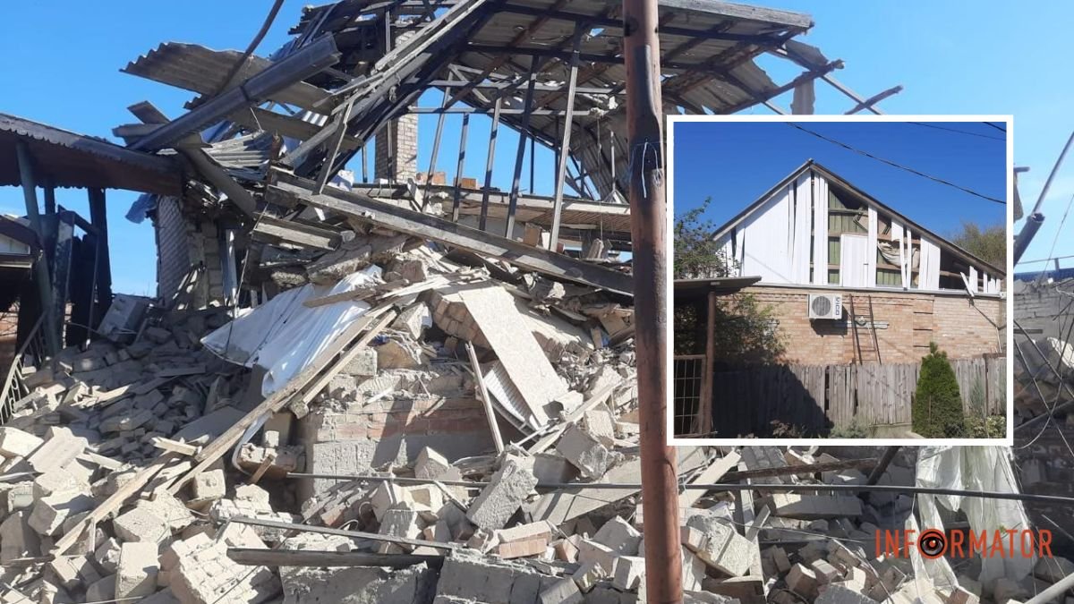 Двоє потерпілих в лікарні: у Нікополі російські війська знищили житловий будинок