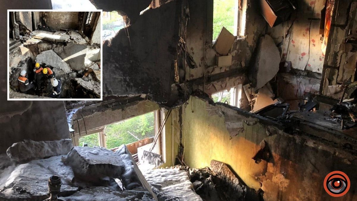 В Кривом Роге из-под завалов после взрыва достали тело мужчины: дом укрепляют