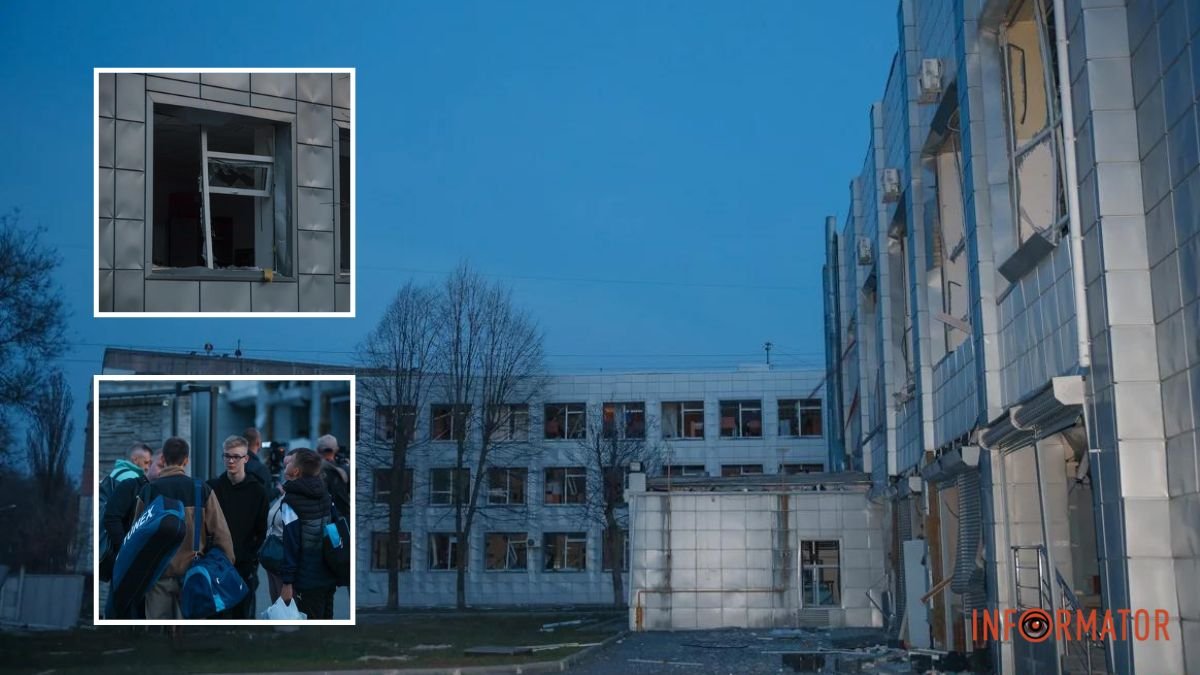 На відновлення коледжу, який постраждав після ракетного удару по Дніпру, потрібно 11,5 мільйонів гривень