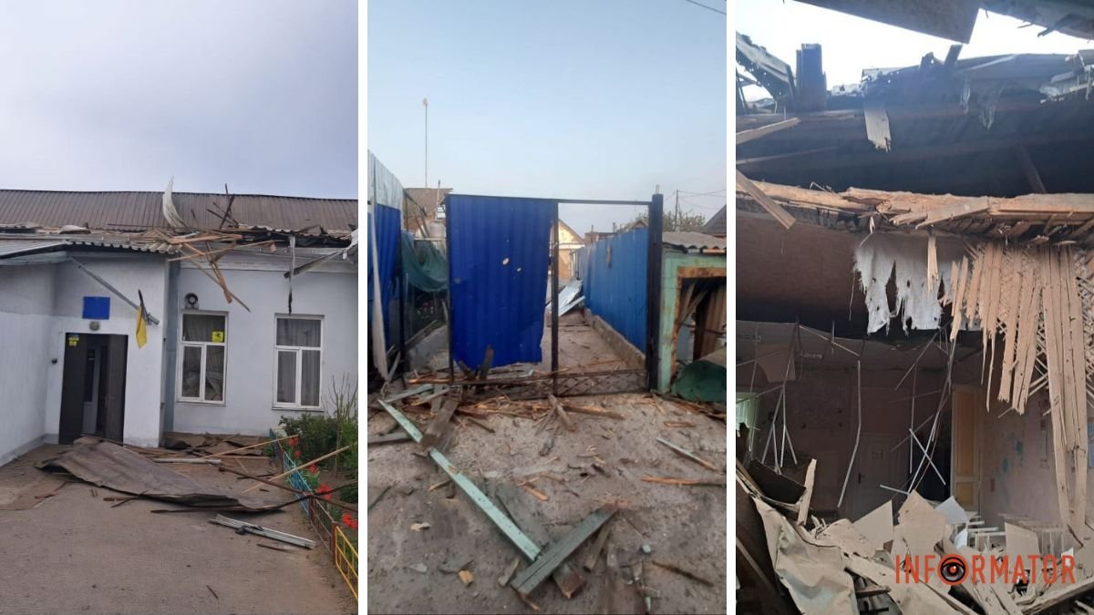 Войска рф били по Никополю дронами и артиллерией: повреждены частные дома и гимназия