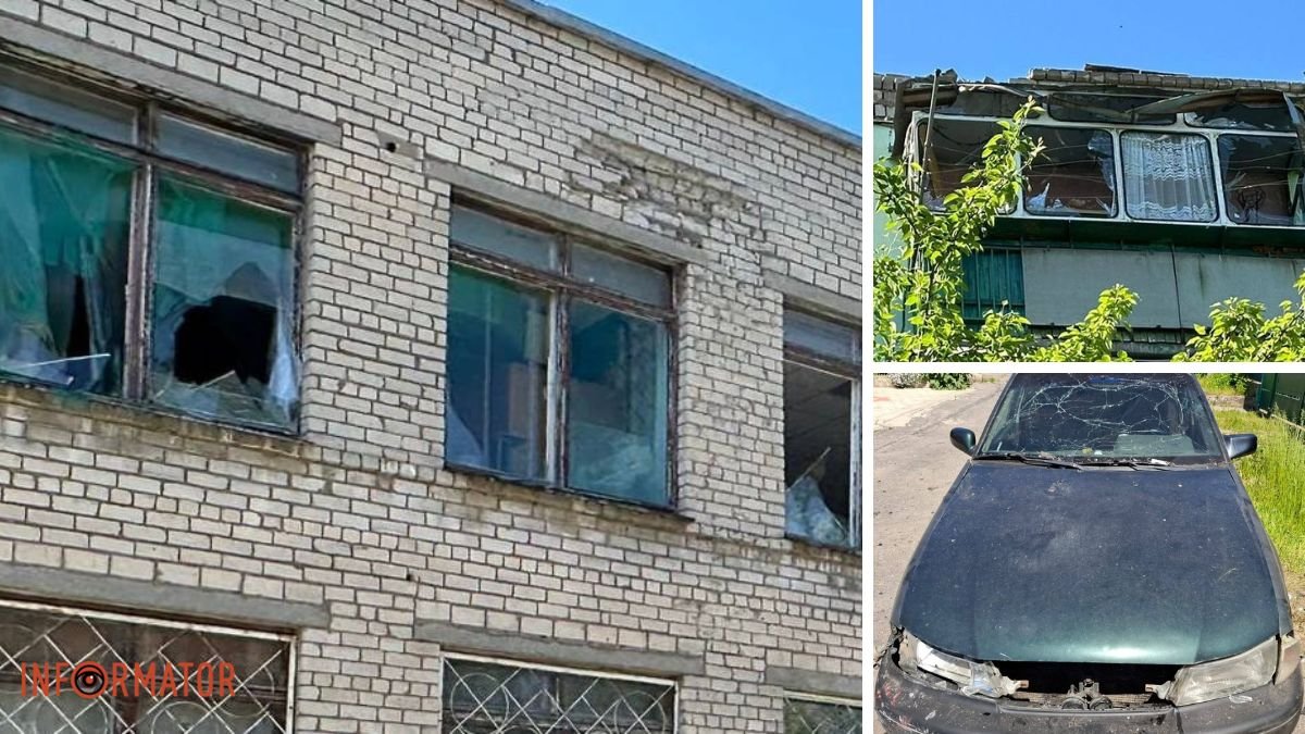 Поврежденные учебные и социальные учреждения: армия рф атаковала Никопольский район