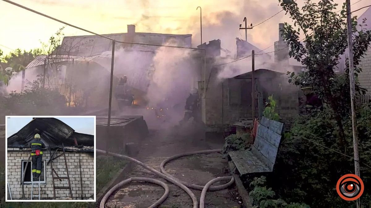В Днепропетровской области горел дом: есть погибшие