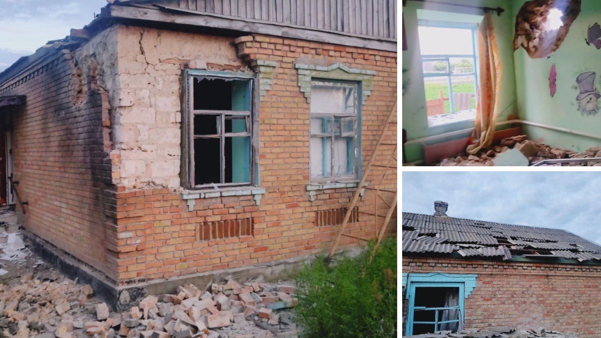 Повреждены два частных дома и хозяйственная постройка: войска рф атаковали Никопольский район