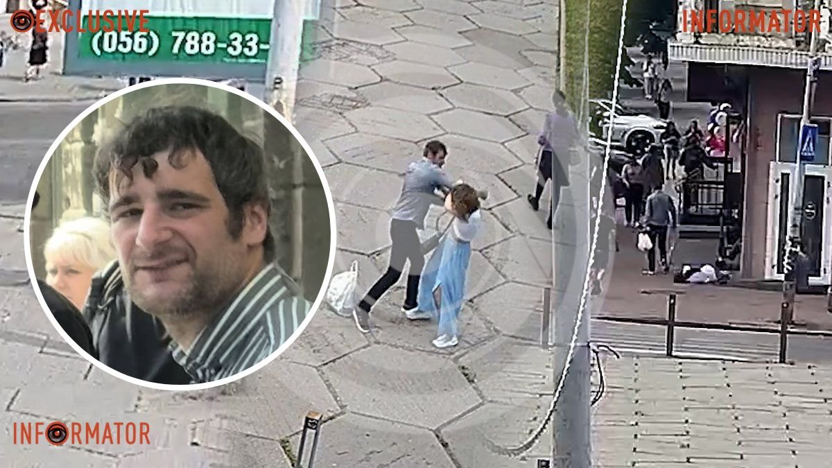 У Дніпрі на Яворницького 37-річний чоловік побив 4 жінок: відео затримання з бодикамер патрульних