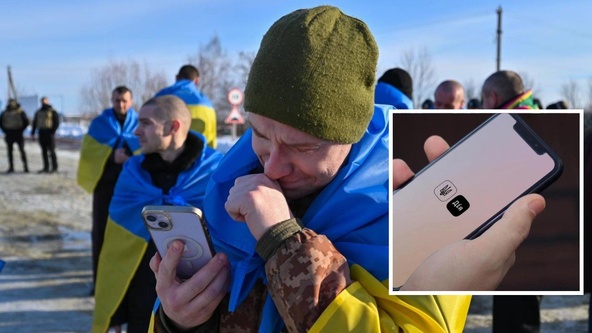 Родные украинских пленных будут получать уведомления в "Дія": как это будет работать