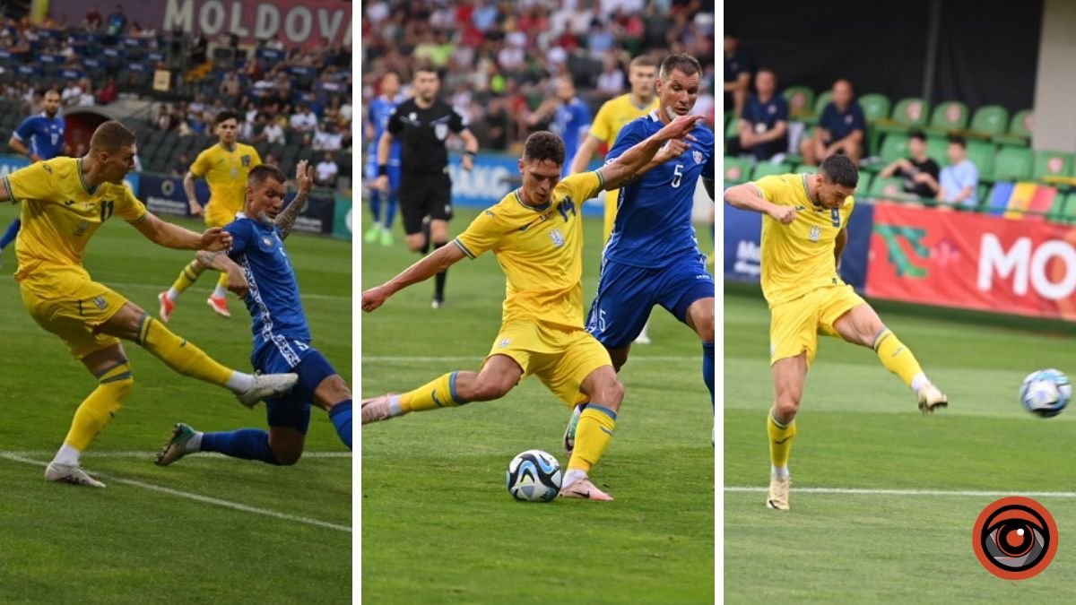 Травма Миколенко и 4 гола: Украина разгромила Молдову в заключительном матче перед Евро-2024