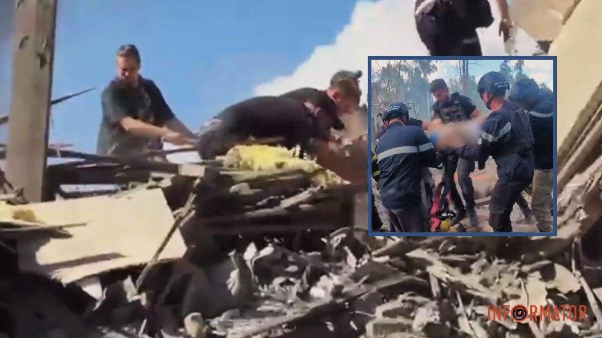 Армія рф вдарила ракетою по Кривому Рогу: відео з місця “прильоту” та перші дані про постраждалих та загиблих