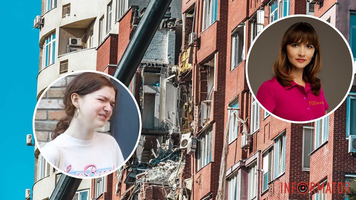 Девочка из дома в Днепре, в который попала ракета, раскритиковали в комментариях за русский язык – адвокат