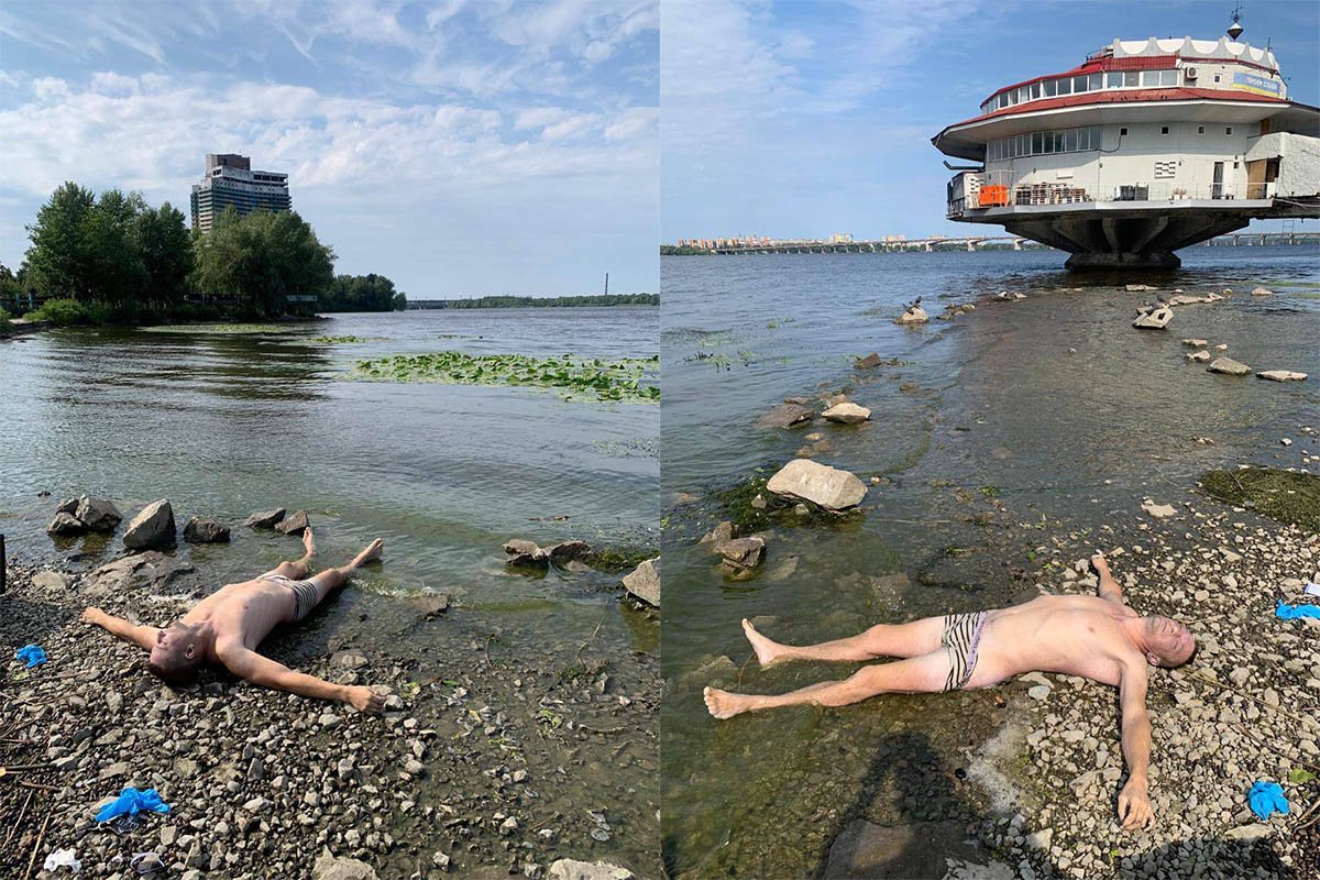 У понеділок, 29 липня, у Дніпрі на Січеславській Набережній з води водолази дістали тіло чоловіка