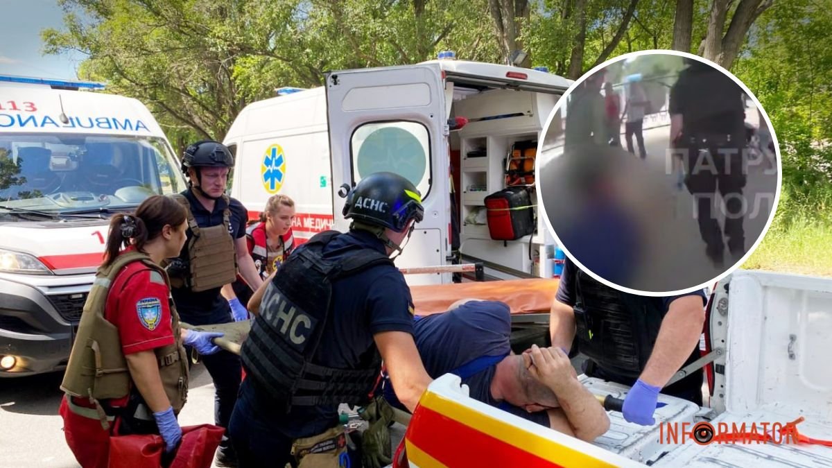 Патрульні показали перші кадри після ракетної атаки по Дніпру 29 червня