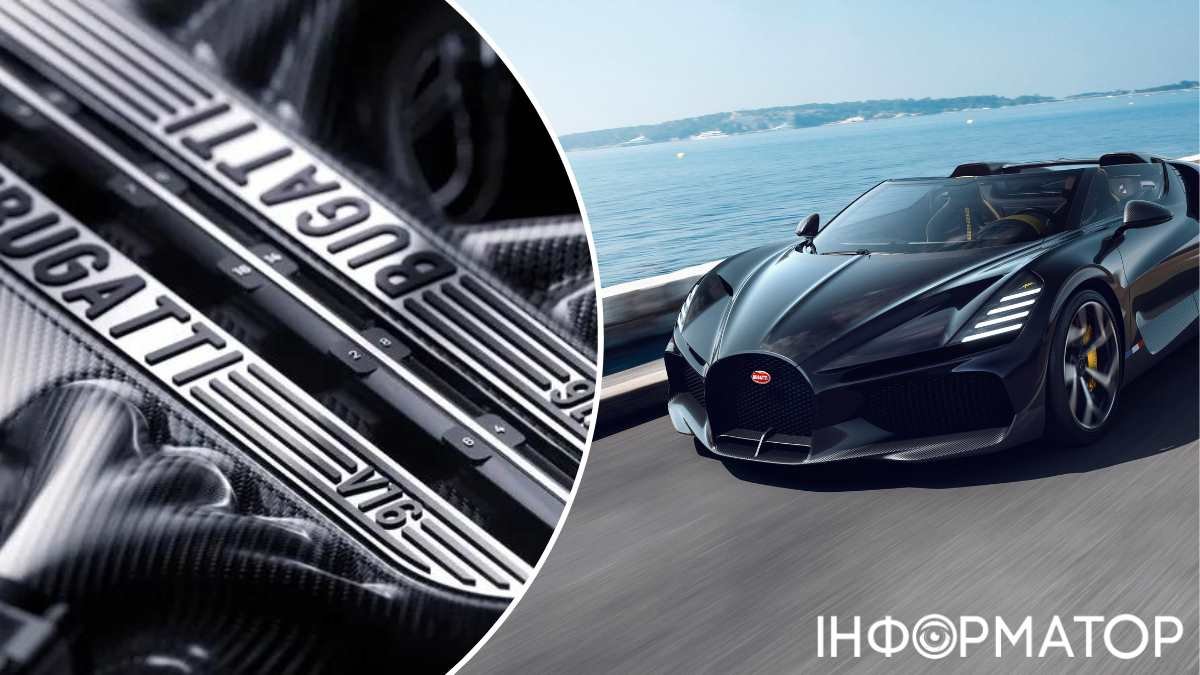 Bugatti готовится к презентации нового чудо-двигателя