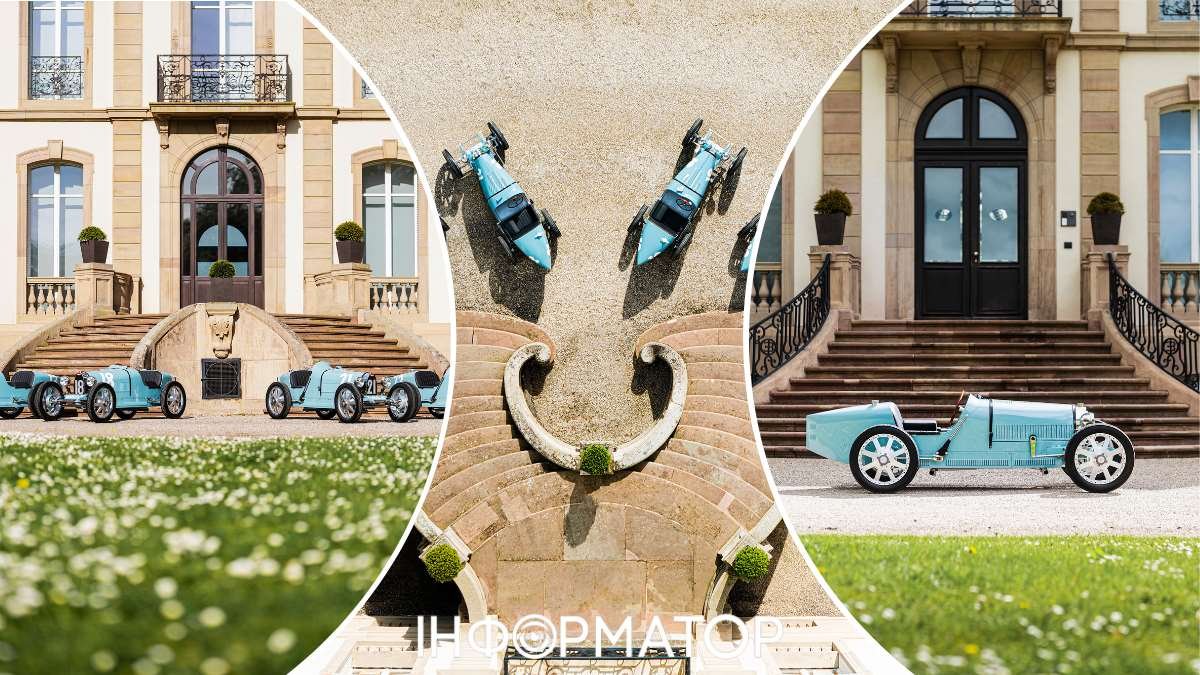 Игрушка для миллионеров: в Bugatti выпустили 6 реплик легендарных спорткаров Type 35