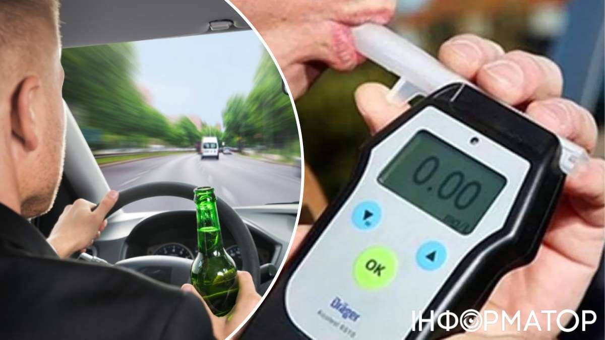 Процедура проверки водителей на алкоголь и наркотики в Украине