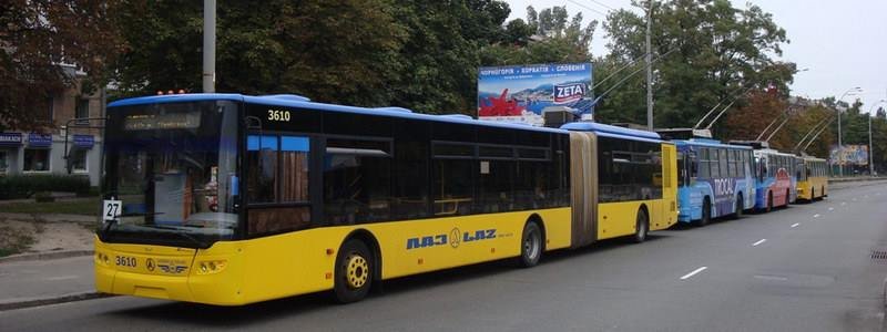 В Киеве ограничат движение общественного транспорта: узнай где