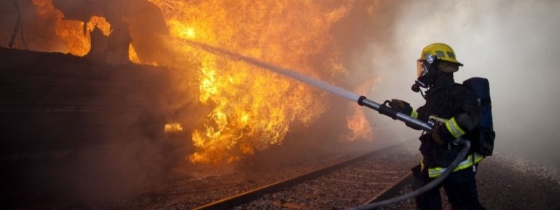 В Киев прибыл загоревшийся поезд