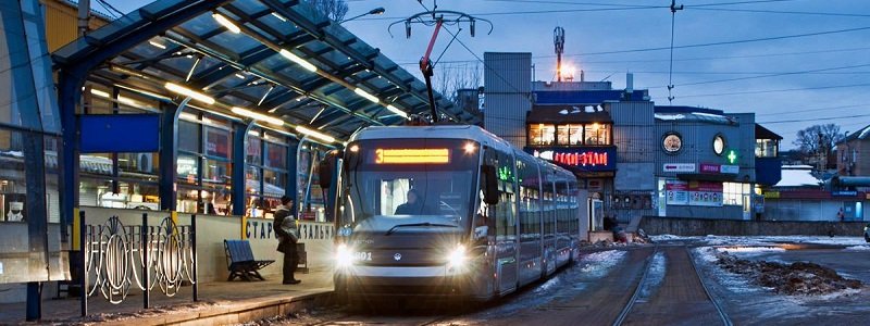 На "Борщаговке" закроют станцию скоростного трамвая