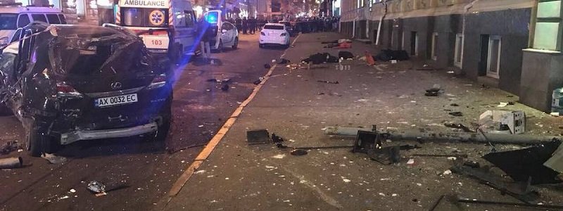 Жуткая авария в Харькове: мажорка на Lexus убила пятерых человек