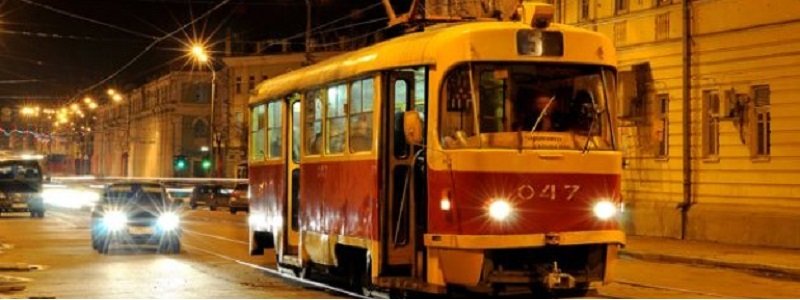 Ночью в Киеве не будет ходить трамвай: узнай, какой