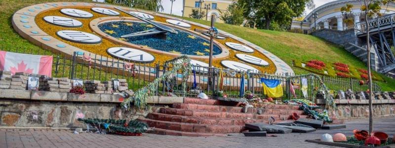 В Киеве вынесли приговор мужчине, который разгромил памятник Небесной Сотне