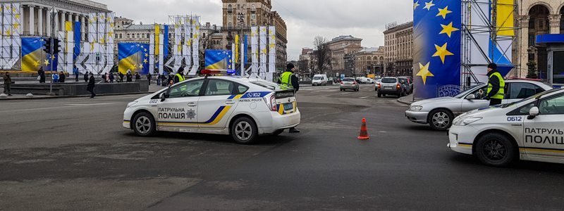 Задержание Саакашвили: правоохранители перекрыли Крещатик