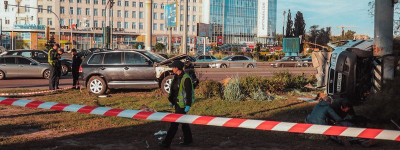 В Киеве ищут свидетелей смертельного ДТП возле станции метро "Бориспольской"