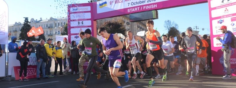 "Гордость нации" в Киеве: как проходит Wizz Air Kyiv City Marathon
