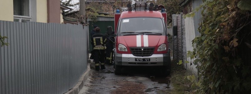 В Киеве возле проспекта Науки в доме сгорела парализованная женщина