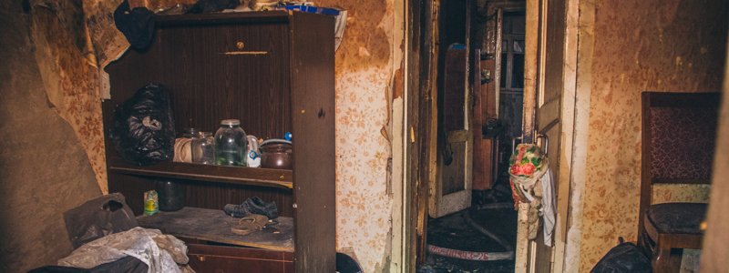 В Голосеевском районе Киева мужчина заживо сгорел в доме