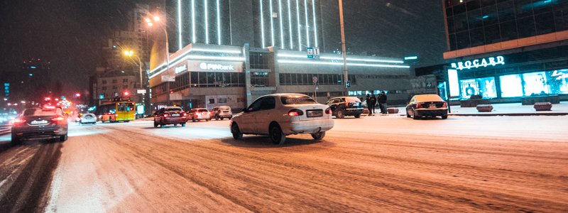 Снегопад в Киеве: как столица встретила первый день зимы