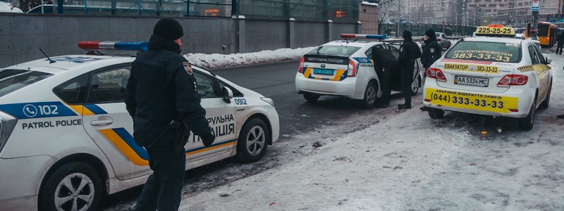 В Киеве подполковник СБУ с пистолетом Макарова угнал такси