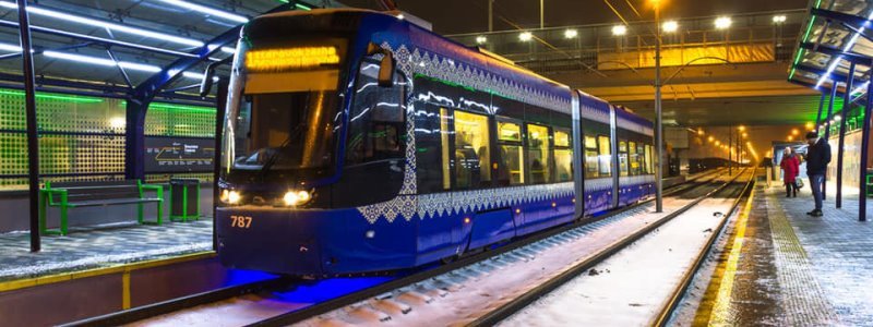 В Киеве на Борщаговской трамвайной линии продлили ремонт на один день