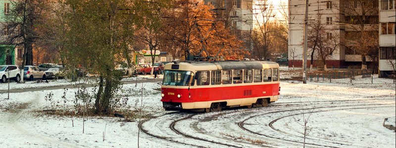 В Киеве восстановили работу два трамвая: схема маршрута