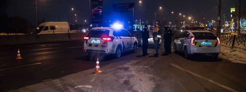 В Киеве пьяный сотрудник полиции устроил погоню с ДТП