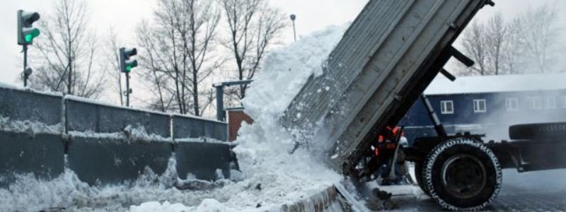 В Киеве появится первый снегоплавильный пункт