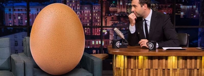 ТОП фото звезд в Instagram c яйцом-рекордсменом