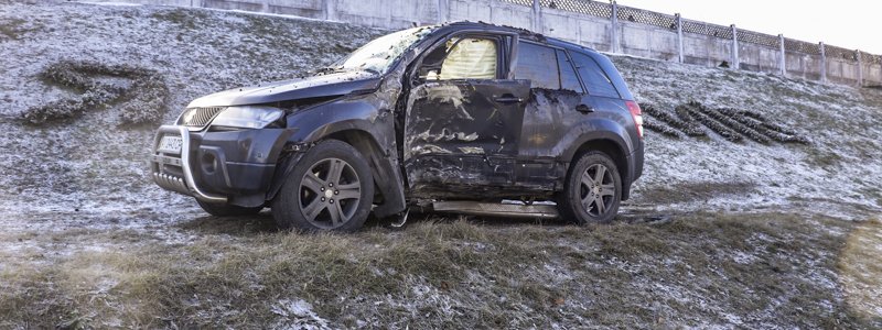 В Киеве на Броварском проспекте столкнулись семь автомобилей: пострадали два человека
