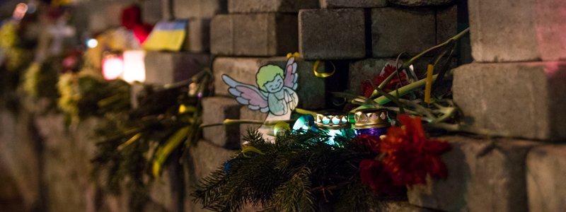 С факелами, гвоздиками и со слезами на глазах: в Киеве память Героев Небесной Сотни почтили лепестковым шествием